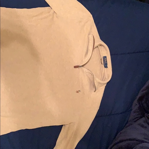 Polo Ralph Lauren 3/4 zip up sweater (estate rip) - Picture 3 of 6